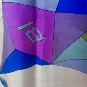 Vintage Emilio Pucci Scarf for Airline Uniforme